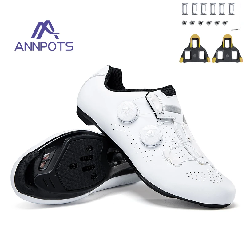 Chaussures Cyclisme Femme – Baskets De Route Avec Cale Automatique SPD (Taille AU 7 / UK 6.5)