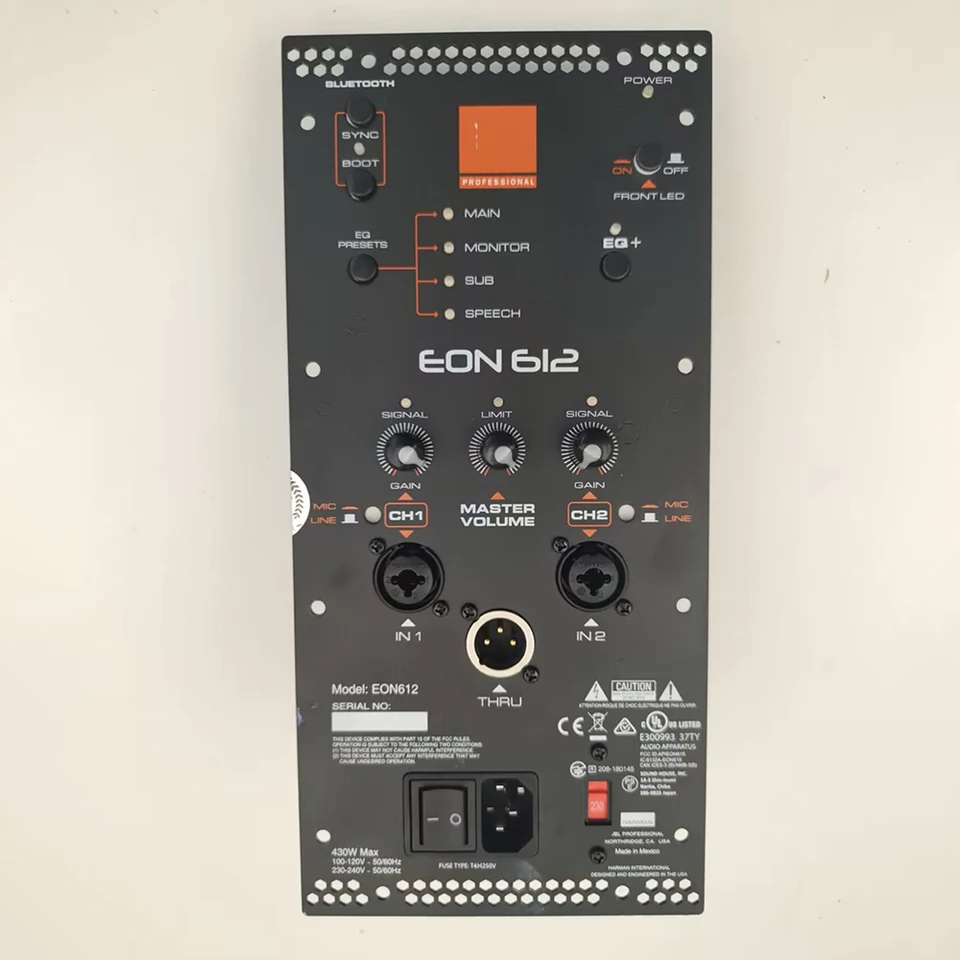 JBL アクティブスピーカーパワーアンプモジュール EON612 パワーアンプ