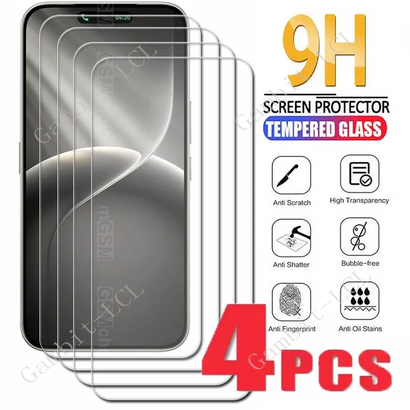 Tecno Camon 50 4G 보호 필름용 1/4PCS 강화 유리 TecnoCamon504G TecnoCamon50 Camon50 6.78" 화면 보호 커버