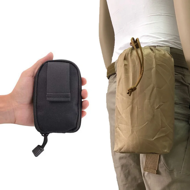 Tactical Magazine Dump Pouch Airsoft Military Foldable Recovery Mag