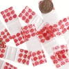 3434 Mini Zip lock bags 100pcs Plastic Packaging Bags 2x2cm Reclosable Baggies Dice Printing For Small part Jewelry Lock Seal zi 1