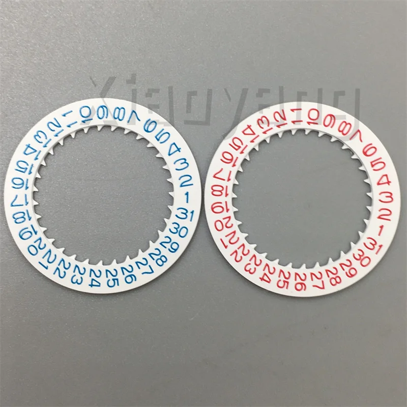 Multicolor Calendar Disc for Watch Movement Repair and Modification