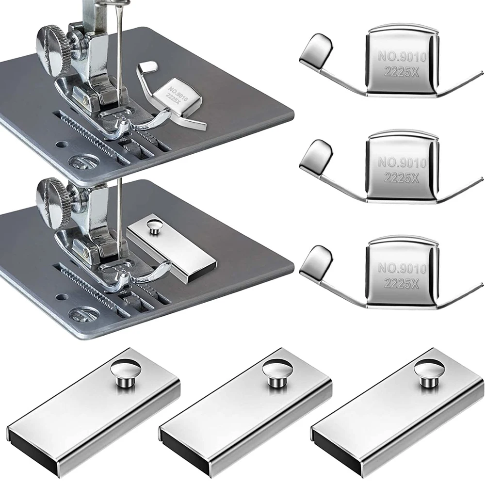 BQLQBQLQ 2024 Upgraded MultiPurpose Magnetic Guide For Sewing Machine Seam Accessories Foot Adjustable Perfect Stitching