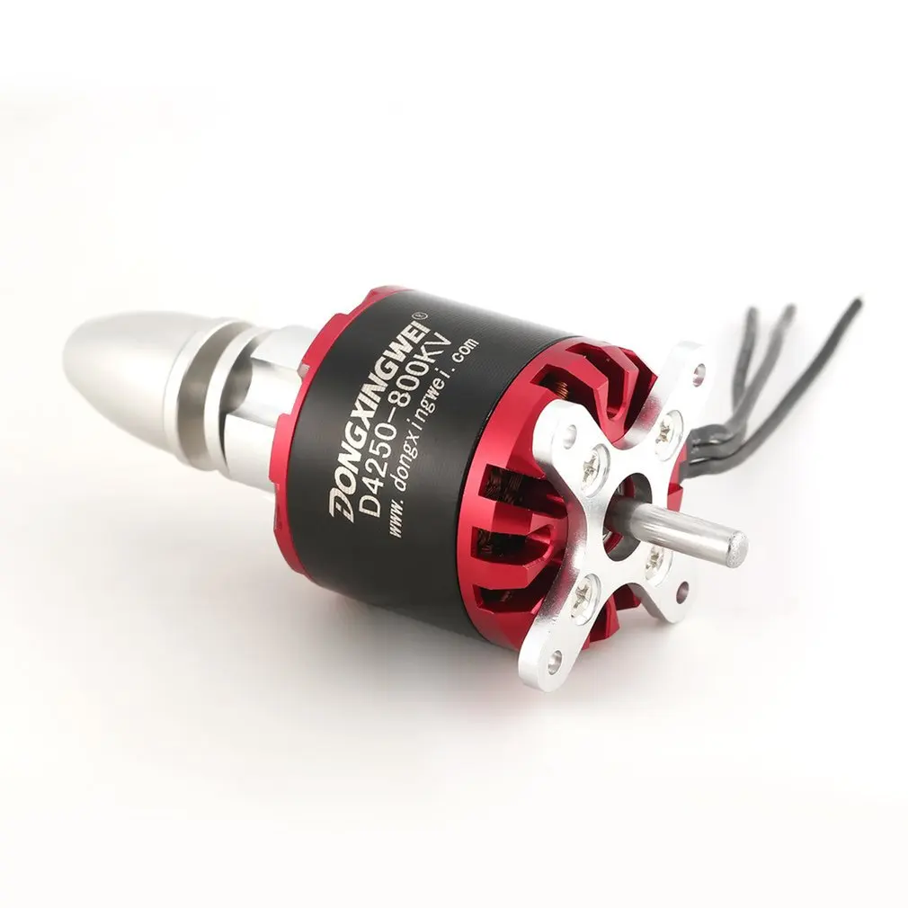 DXW Brushless Motor para RC FPV asa fixa Drone, avião, aviões, Quadcopter, Multicopter, D4250, 800KV, 3-7S