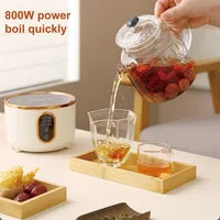 220V Electric Ceramic Stove Multifunctional Office Health Tea Stove Glass Tea Maker Boiling Water Electric Stove Auto Keep Warm 2