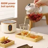 220V Smart Electric Ceramic Stove Office Health Tea Stove Multifunctional Glass Tea Maker Mini Coffee Stove Auto Keep Warm 800W 3