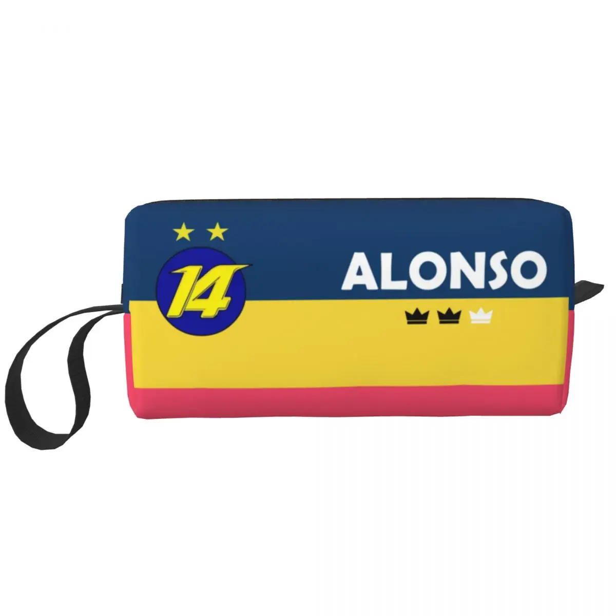 

Лидер продаж, дорожная сумка для туалетных принадлежностей Alonso для женщин, спортивный автомобиль Фернандо, косметический Органайзер, сумки для хранения косметики, коробка для хранения
