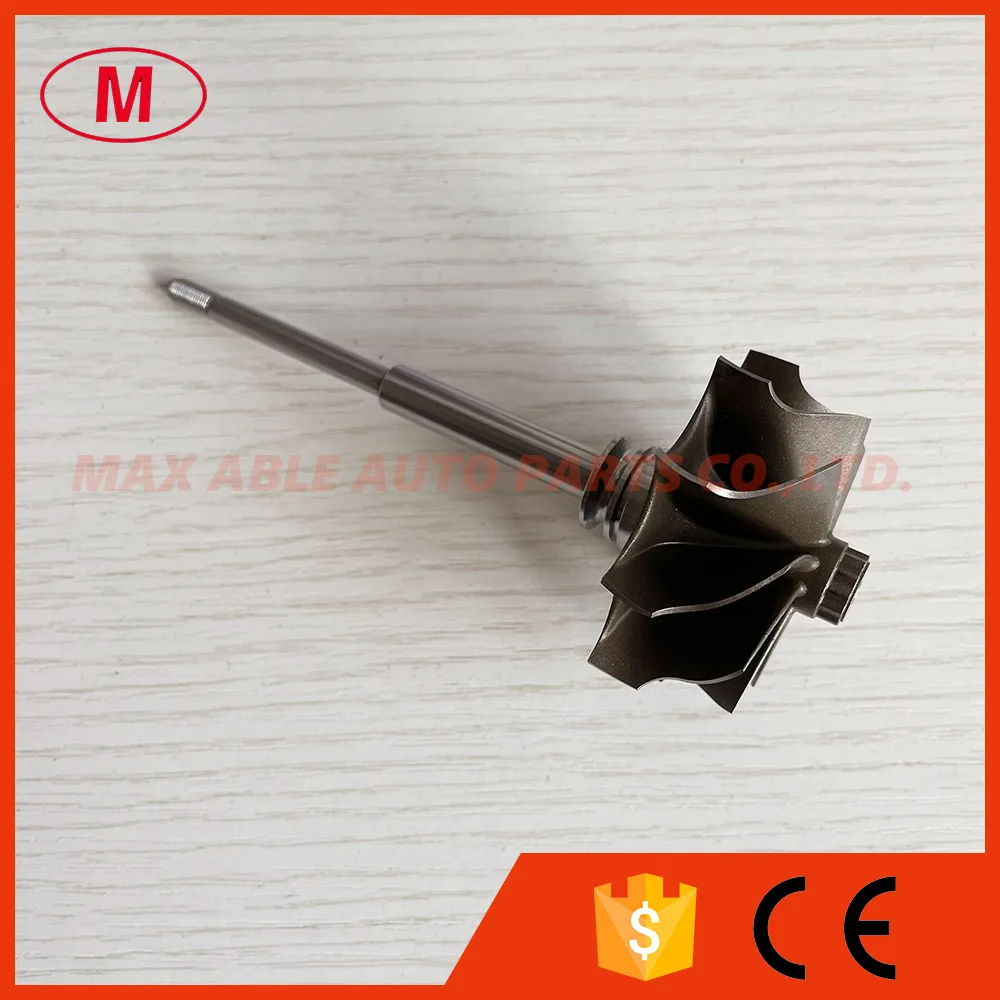 F5H 45.7/53mm 9 blades turbo turbine wheel shaft / turbine shaft&wheel