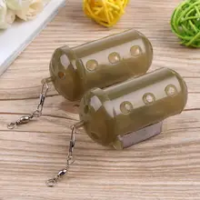 

Carp Fishing Feeder Bait Cage Hollowed Lure Pit Device with Pellet European-style Fishing Tackle Accessories Tools 20/40/50/60g