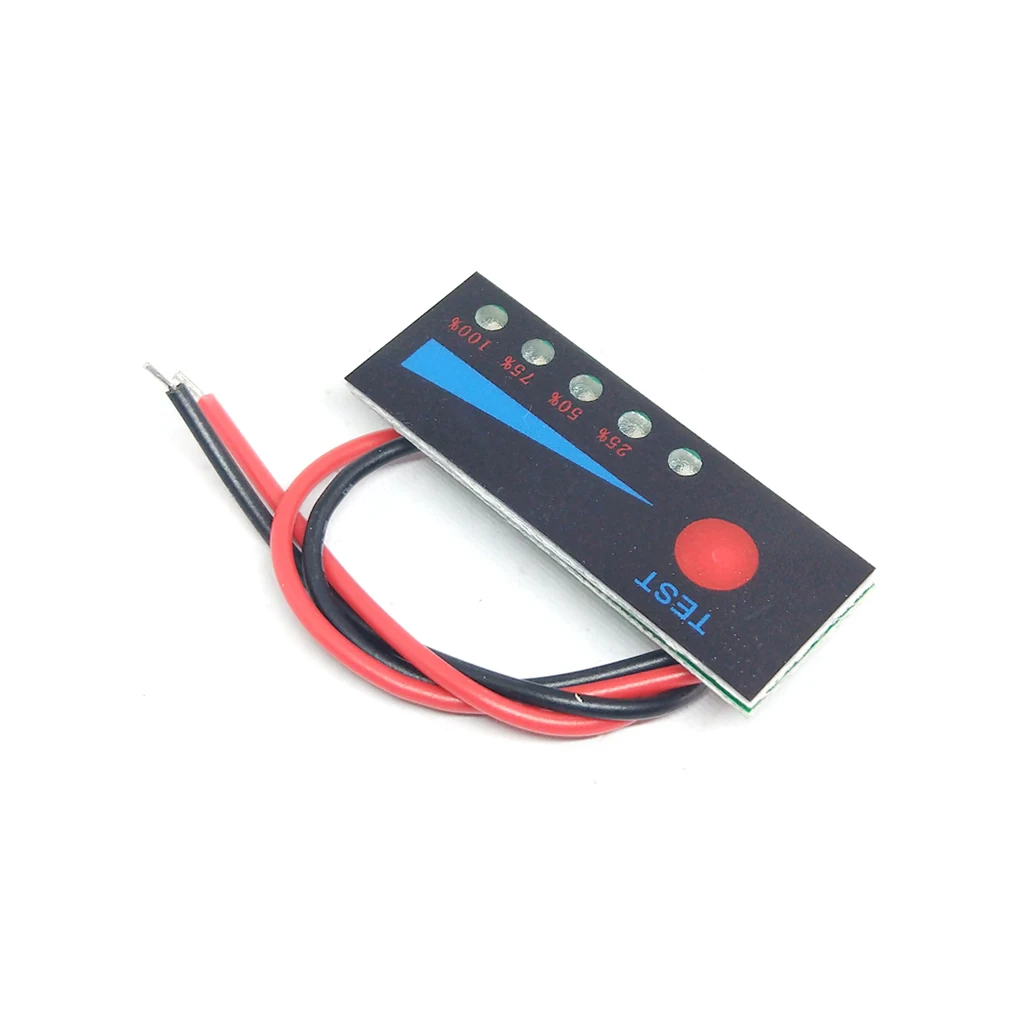 

Battery Level Indicator Electricity Tester 3 7V 2S 3S 4S Capacity Display Indicators Measurement Tool 4S display 4s