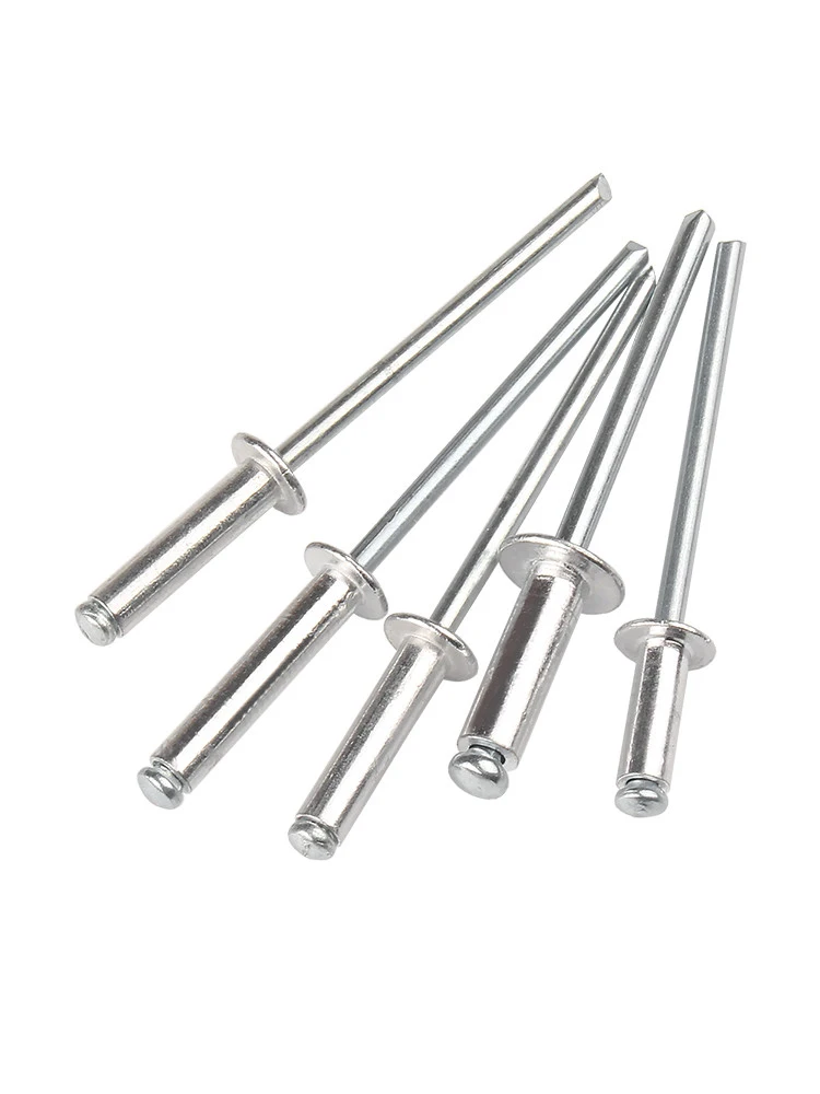 M2.4 M2.8 M3.2 M3.6 M4 M5 M6.4 Aluminum Alloy Round Head Pop Rivet Decorative Rvet Exhaust Rivet rivets and fasteners rivets and screws