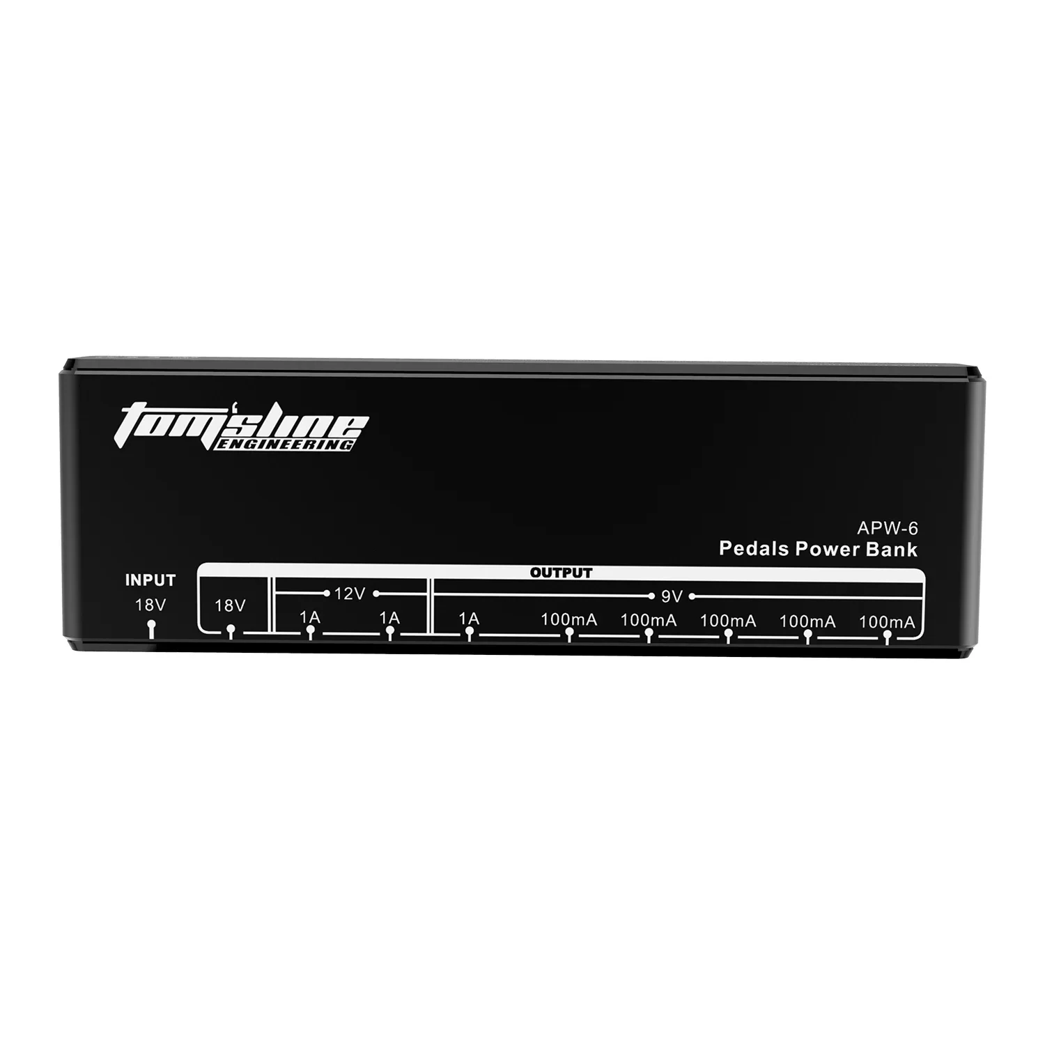 Guitar Effect Pedal Board Power Supply Bank Guitar Processor 9V/12V/18V Uk/EU/US Plug Aroma Apw-6