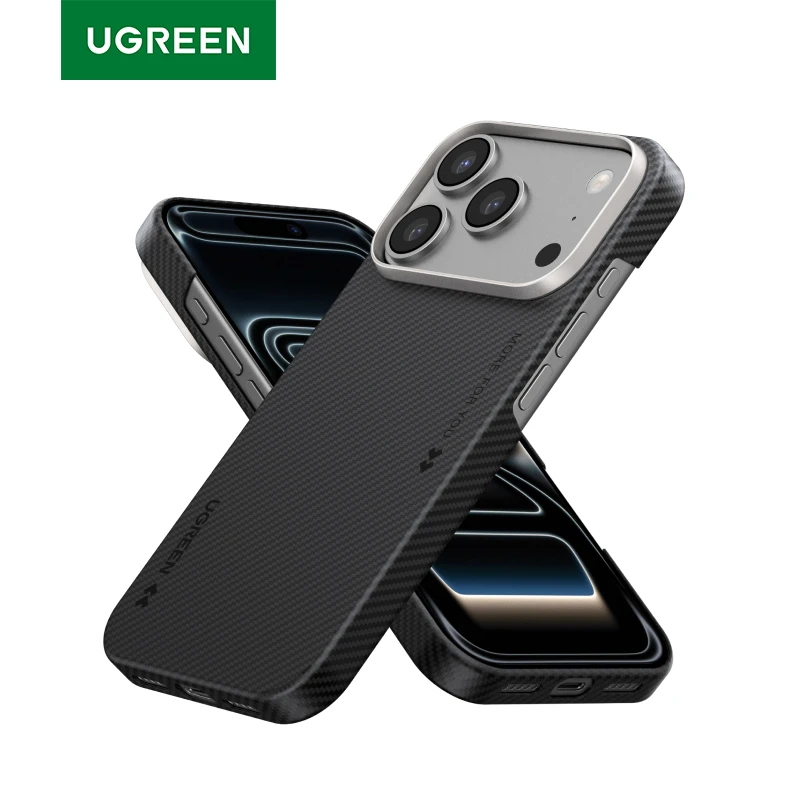 UGREEN Aramid Fiber Case for iPhone 17 Pro Max Aramid Fiber Thin
