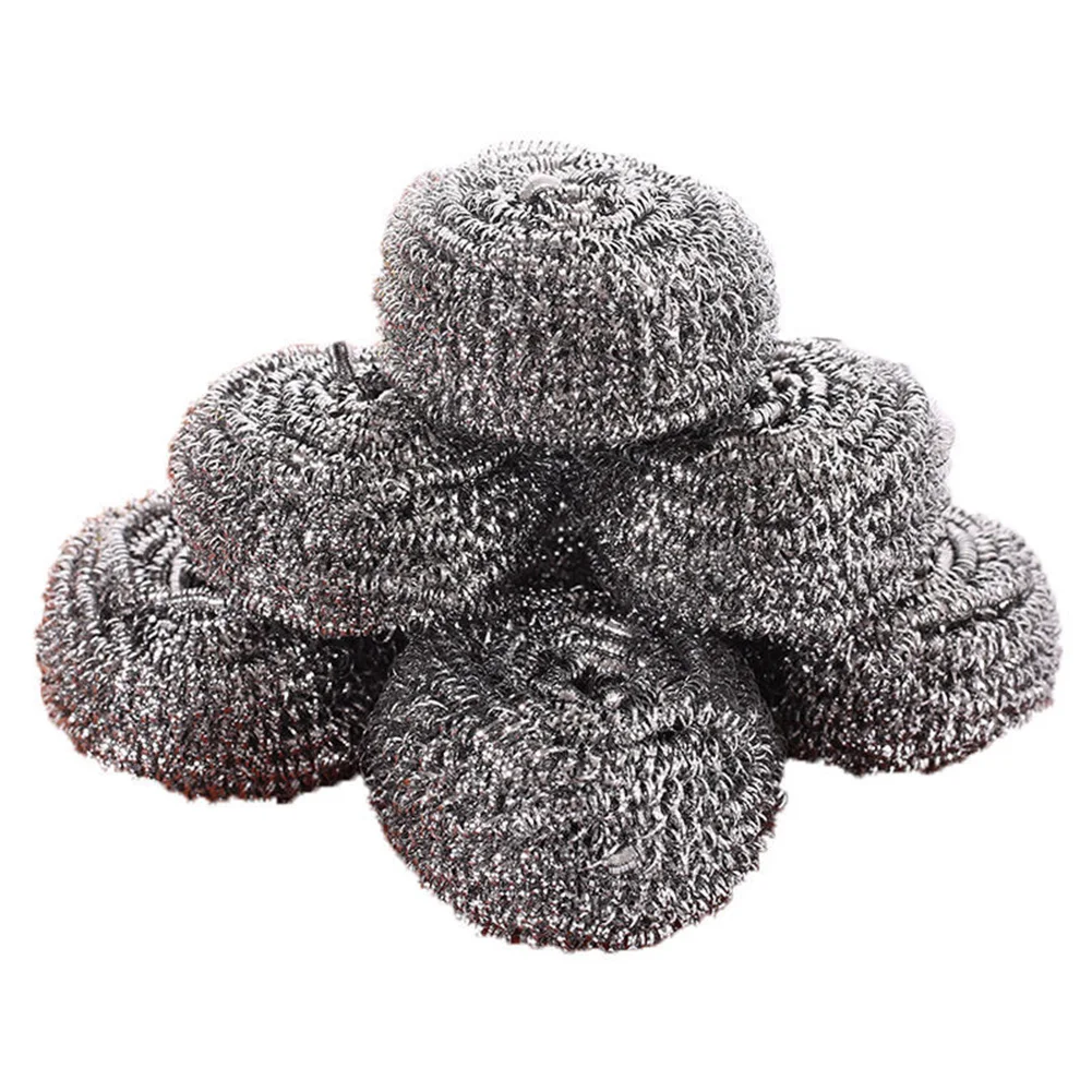 Stainless Steel Scrubber Sponges Stainless Steel Scouring Pads 6