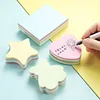 2-Book-Set Sticky Note Pads Stationery Paper Mixed Color Self-Adhesive School Office Message Supplies Accessories Decoration ZYF 3