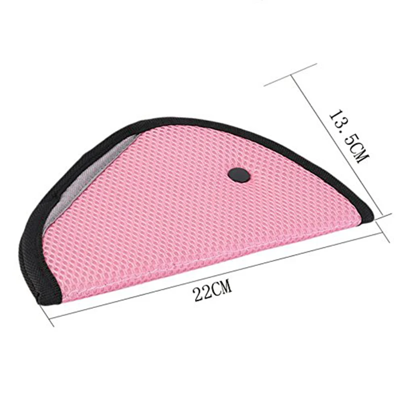 Universal Car Safe Fit Seat Belt Sturdy Adjuster Car Safety Belt Adjust Device Triangle Baby Child Protection Baby Safety seat belt adjuster seat belt protection seat belt protector