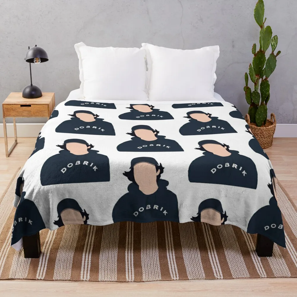Декоративное летнее пушистое одеяло David Dobrik