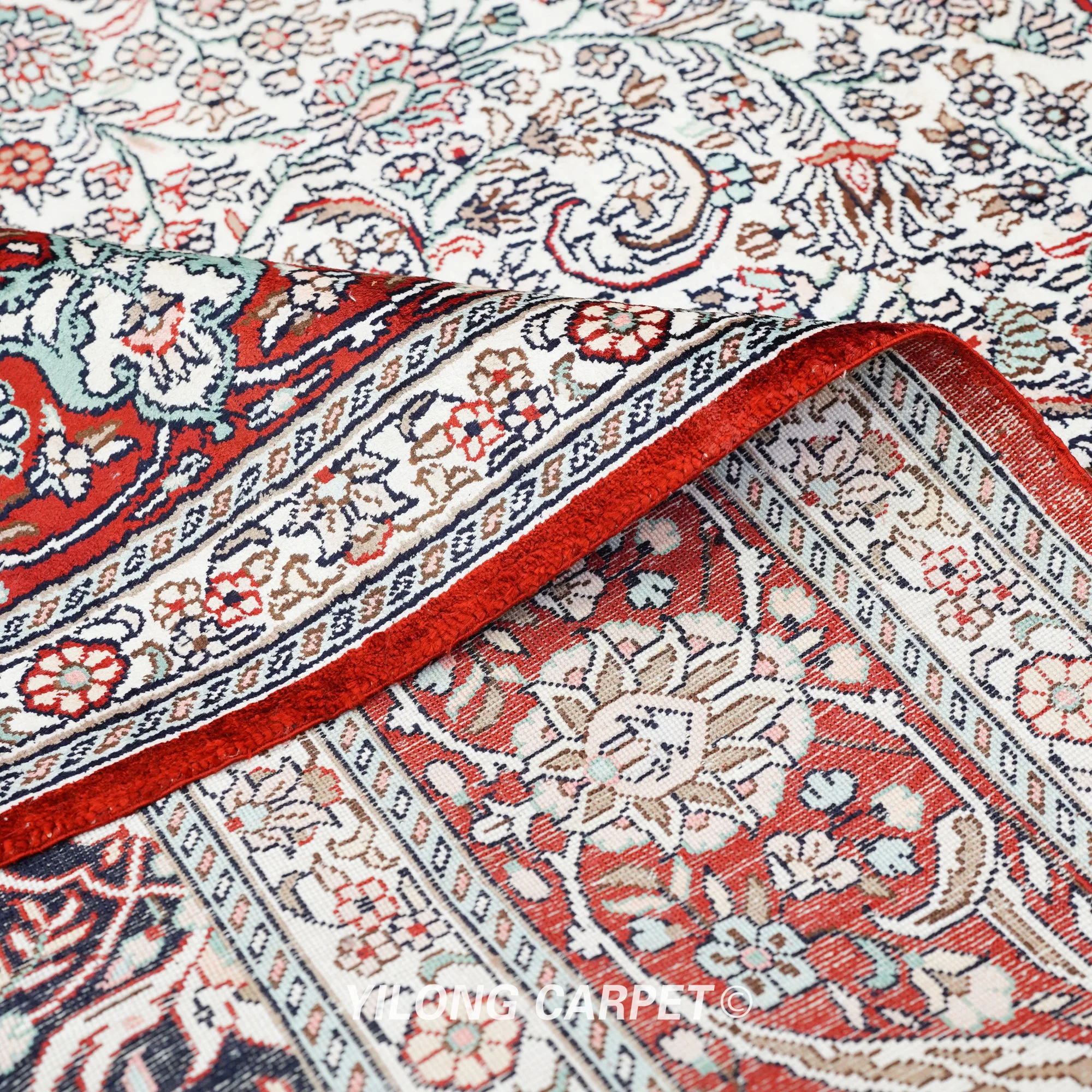 Рисунок 5 - 6 'x 9' Состаренный Шелковый коврик Тебриз