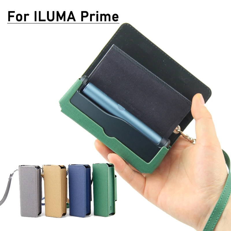 2022 New Leather Holder Pouch Cover For IQOS Iluma Prime Cases Storage Bag Protective Cover Shell Protection Accessories