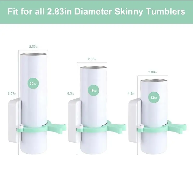 Cup Clamp For Sublimation 2 In 1 Grip Mug Pinch Clamp Base Design Cup Holder Sublimation Tumbler Accessories For 20/16/12 Oz