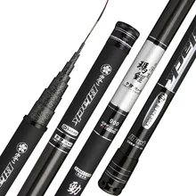 

8m 9m 10m 11m 12m 13m 14m 15m Full Length Power Hand Pole Carbon Fishing Rod Super Light Telescopic Rod Stick B584