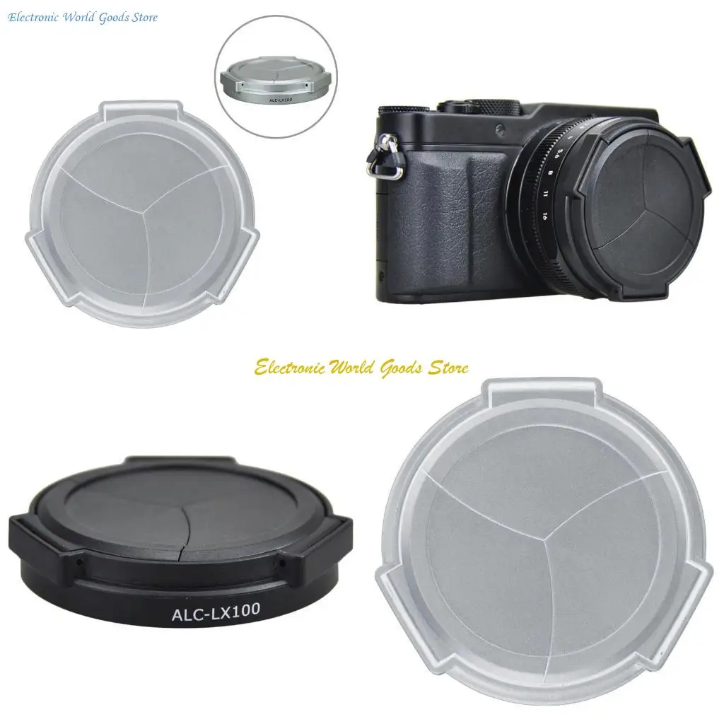 DMW LFAC1 카메라용 자동 렌즈 보호기 ALC LX100 카메라 렌즈 커버 렌즈 캡