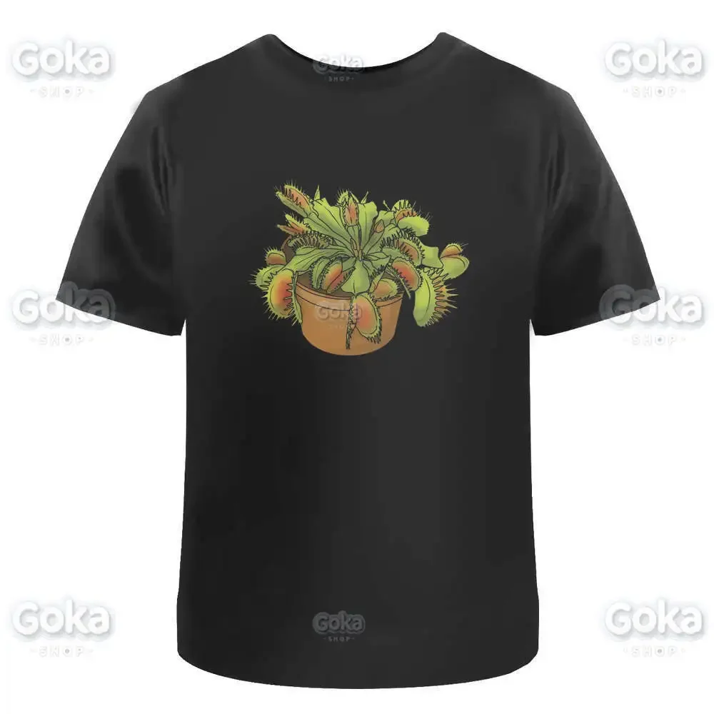 thumbnail image 1 of Camisetas gráficas Venus Flytrap, ropa para hombre, nuevas camisetas y tops, camisetas de algodón para mujer, camisetas estampadas, ropa Y2K, lindas y divertidas., 1 of 6