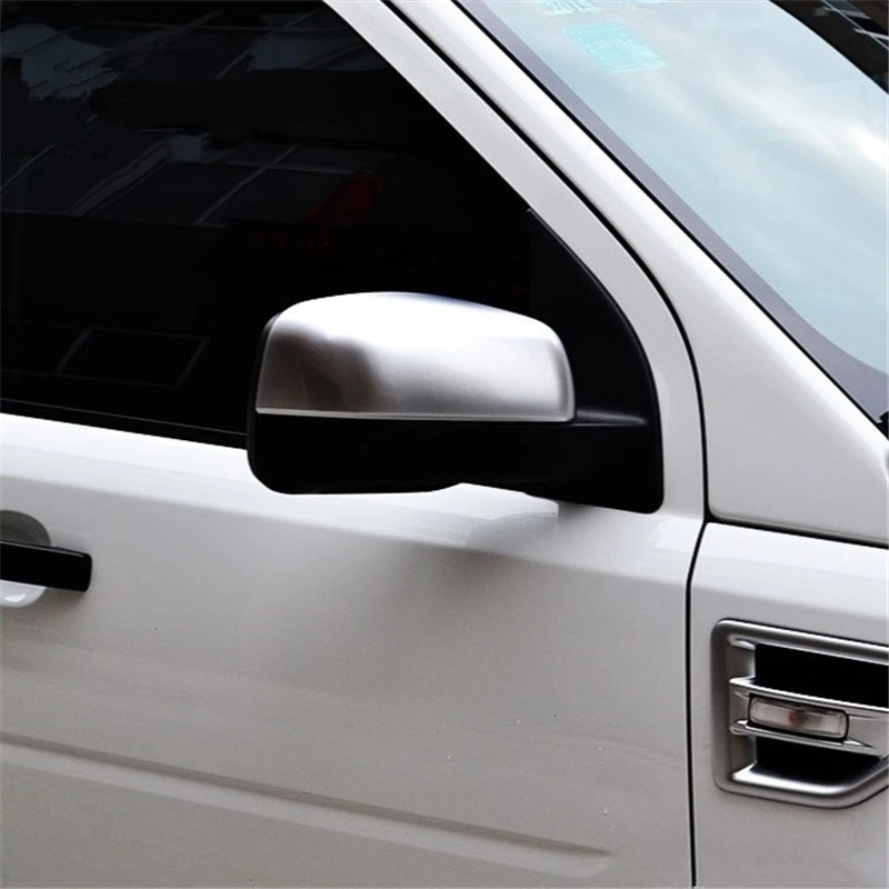 

WELKINRY For Land Rover Freelander 2 LR2 L359 2007–2015 ABS Chrome Car Door Side Wing Fender Rearview Reflection Mirror Cap Trim