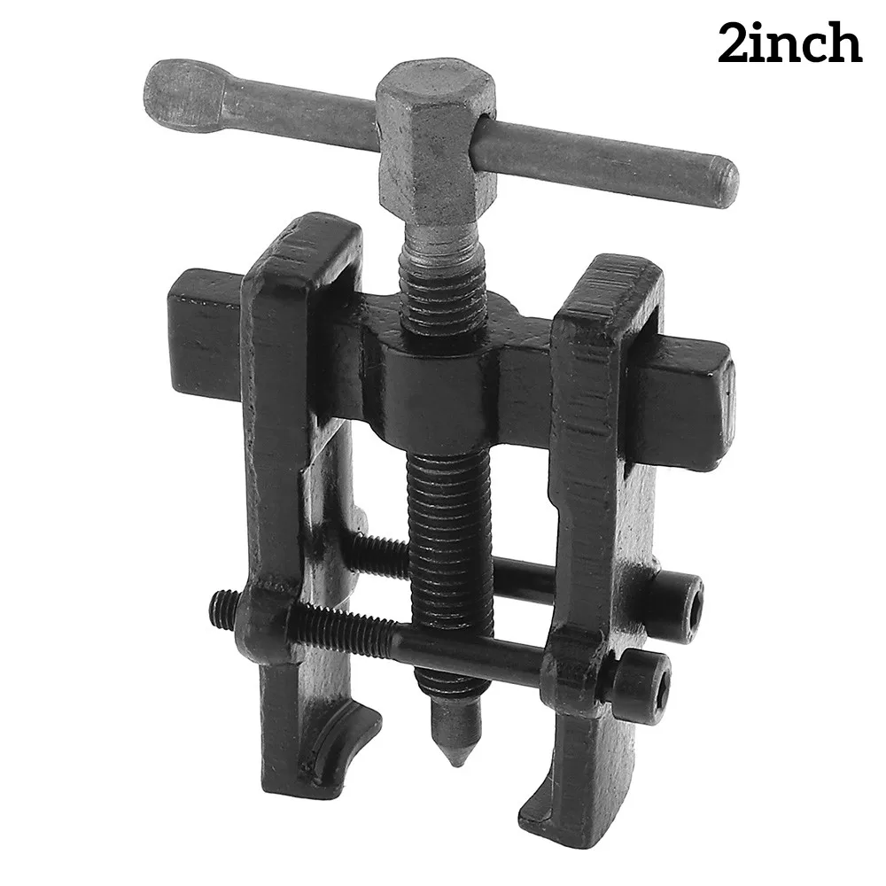 2 Inch Black Two Claw Puller Separate Lifting Device Pull Bearing Auto Mechanic Hand Tools for Bearing Maintenance Claw Puller