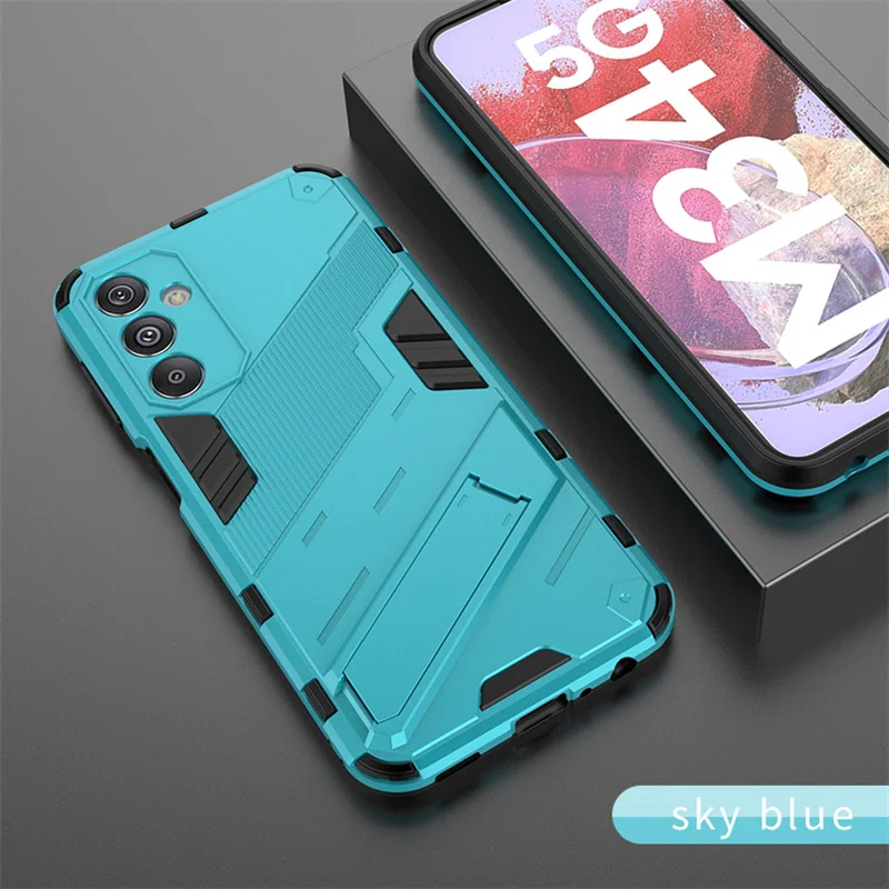 Magnetic Armor Phone Case for Samsung Galaxy M34 M54 M14 F14 A35 A55 A15 5G A05 A05S 4G Shockproof Stand Protection Back Cover S8d5f9ea68da8488daf4253989be2a04ay