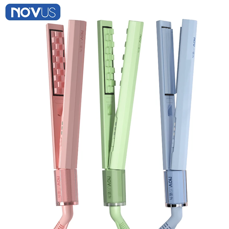 

Щипцы для завивки волос NOVUS 3/3, 7 мм с 3D сеткой, плойка, пушистый утюжок для волос, керамическая шина для перманентной завивки, плойка, Портативные Инструменты для укладки волос