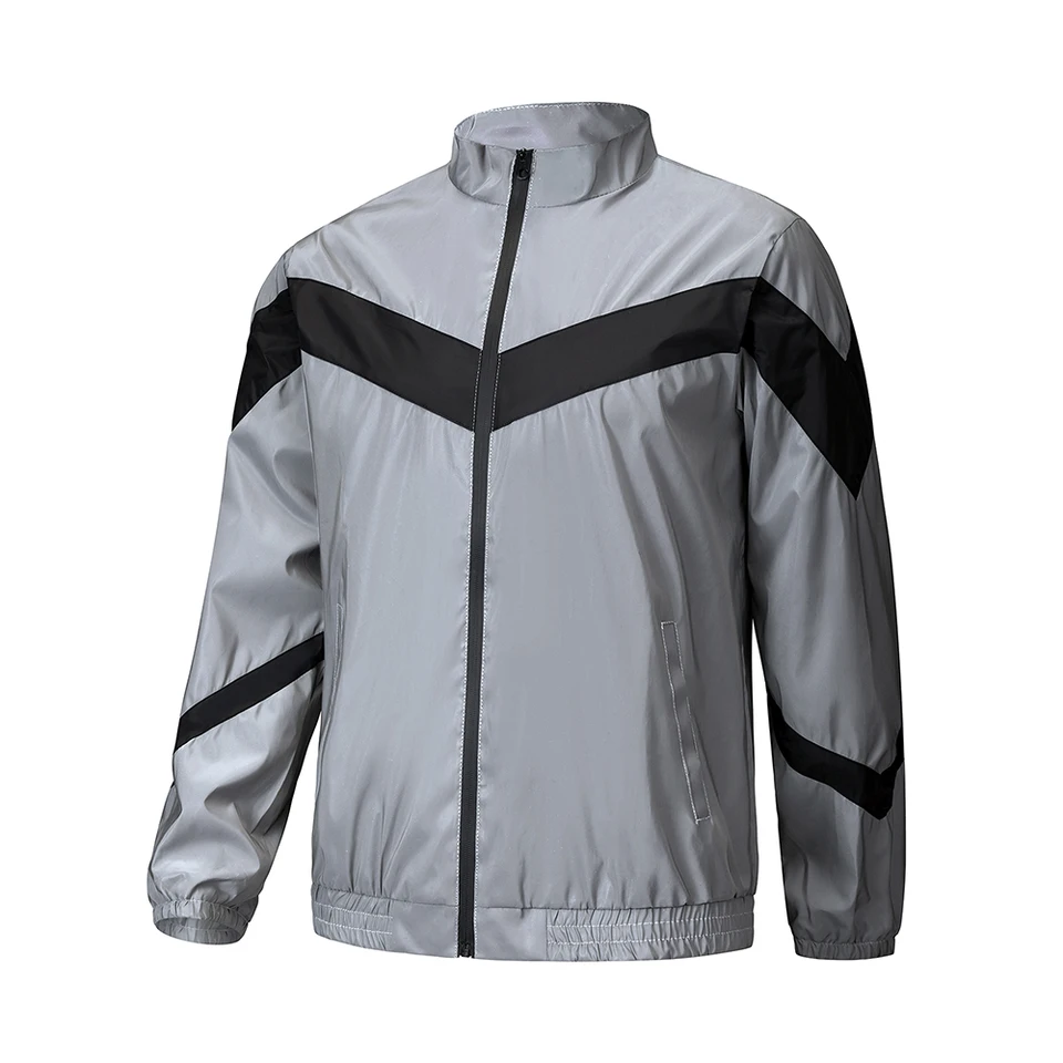 Reflective Men Casual Spring Autumn Jacket