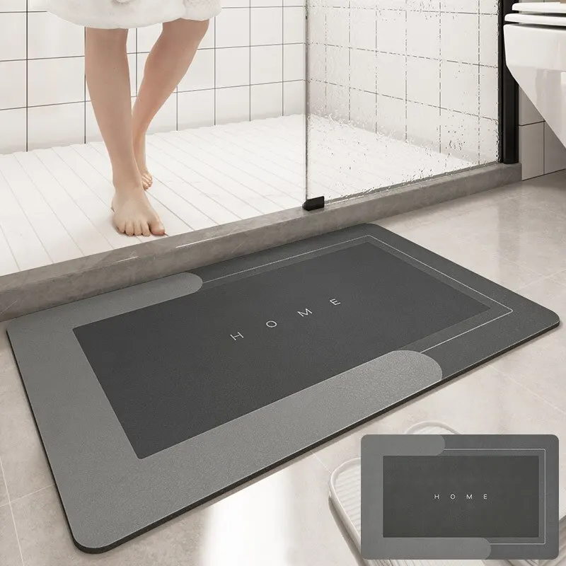 Floor Mat Non Slip Fast Drying Bathroom