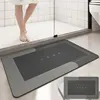 1pc 40*60cm Super Absorbent Floor Mat For Bathroom Non Slip, Fast Drying Soft, Carpet Shower Tub Outdoor Doormat 2