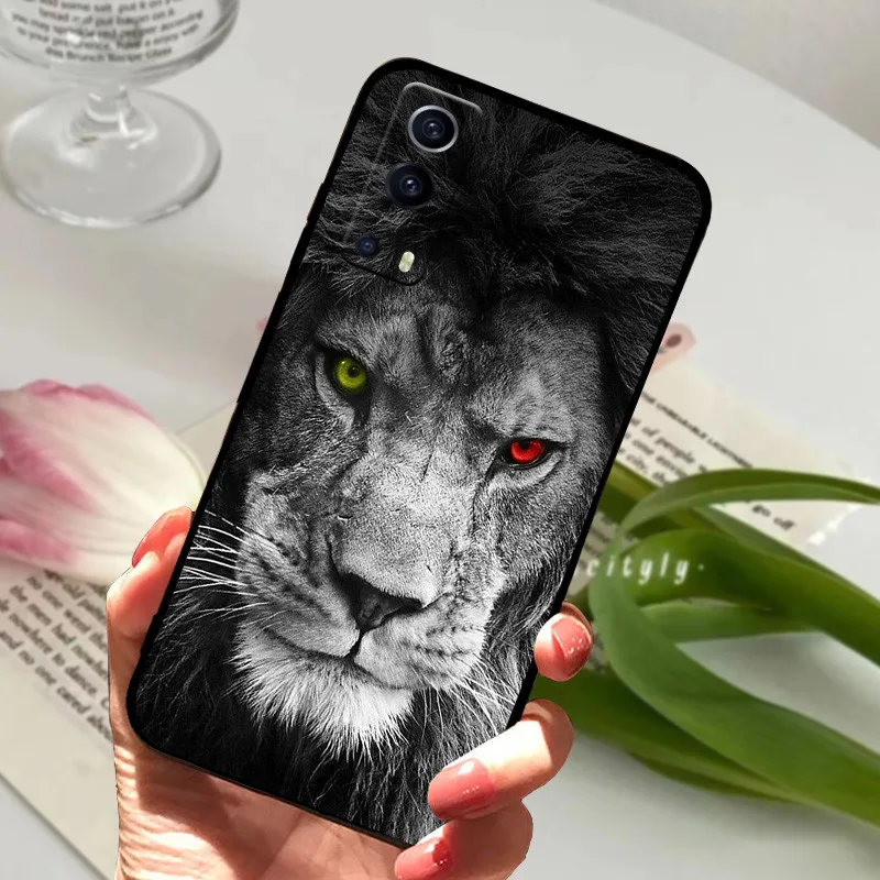 Silicone Shockproof Soft TPU Phone Case with Cartoon Design