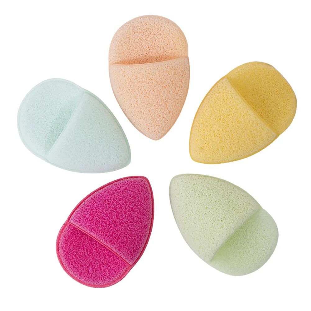 Soft Exfoliating Puff Makeup Removal Sponge Facial Cleaning Tool