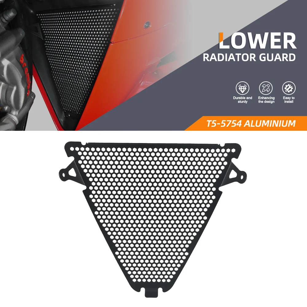 

Lower Radiator Grille Guard Cover Motorcycle For Ducati Panigale V2 1299 R FE Superleggera 959 Corse 1199 R / S Tricolore 899