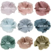 Don&Judy Handcraft 100% Wool Felted Round Blanket Baby Photo Shoot Set Basket Stuffer Newborn Little Infant Photography Prop