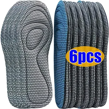 6/2pcs Memory Foam Solette Ortopediche Scarpe Uomo Donna Nano Antibatterico Deodorizzazione Sottopiede Assorbimento Del Sudore Cuscino Da Corsa 1
