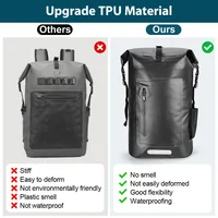 NEWBOLER Large Capacity Swimming Waterproof Backpack, Beach, Drifting, Surfing, Diving, Waterproof Backpack 35L Dry Pack 2
