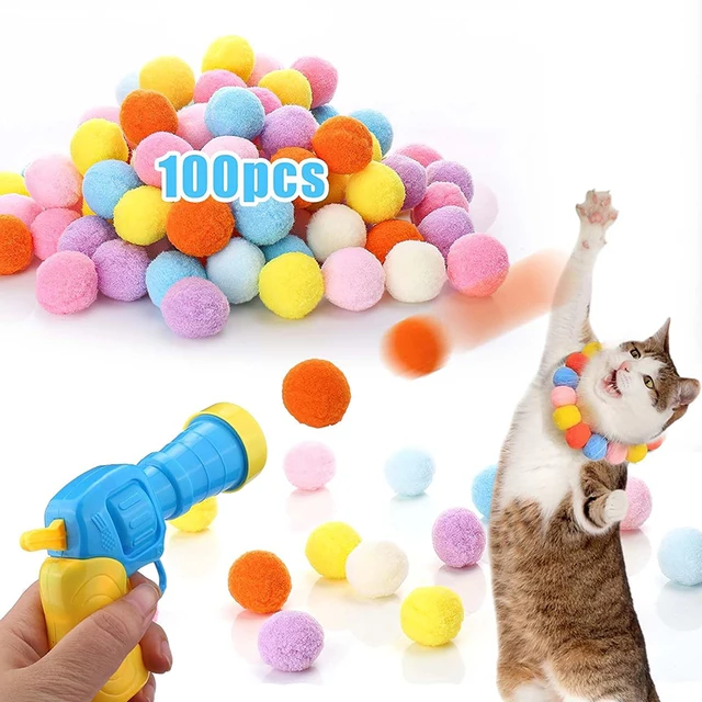 Cat Toys Interactive Launch Training Toy For Pet Kitten Creative Mini Shooting Gun Games Stretch Plush Ball Toys Pet Supplies Cat Toys Interactive Launch Training Toy For Pet Kitten Creative Mini Shooting Gun Games Stretch Plush Ball Toys Pet Supplies