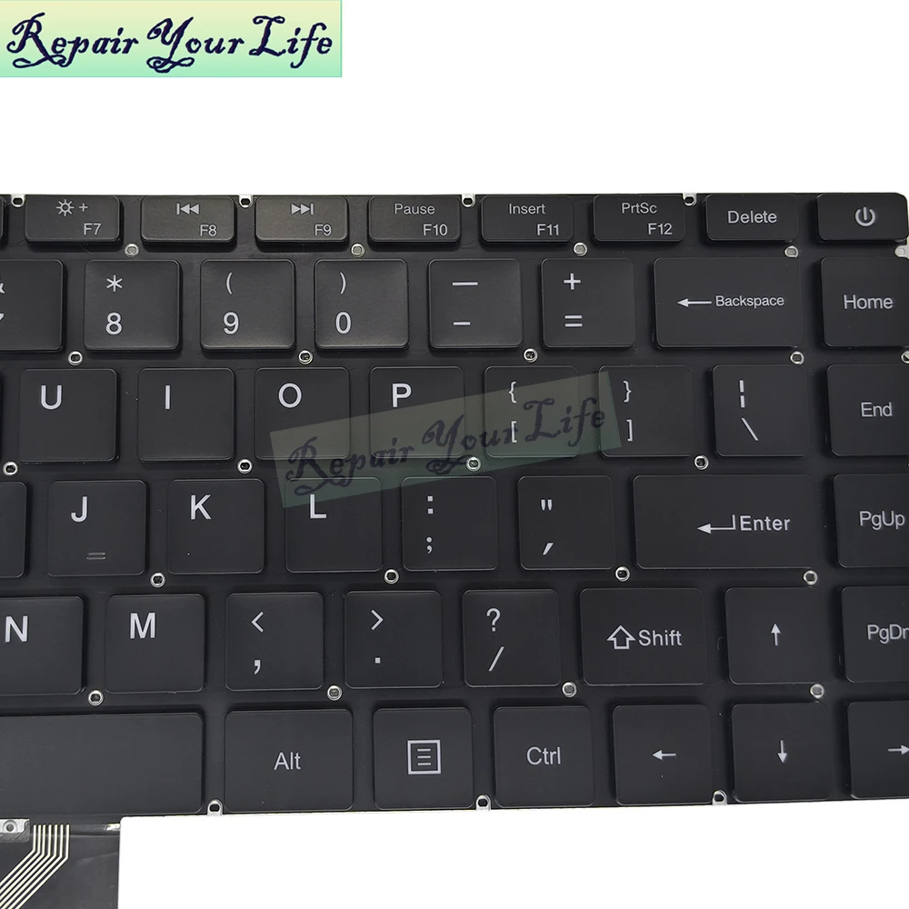 Teclado retroiluminado para teclast f7 plus, f7s,
