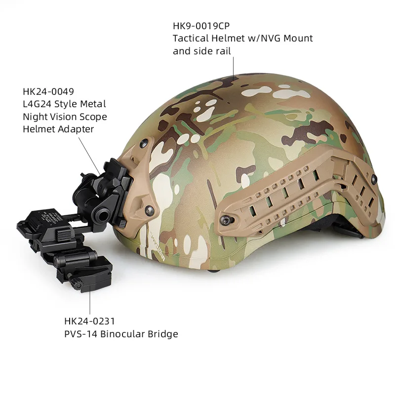 Tactical Outdoor PVS14 Night Vision Accessory Metal Bracket