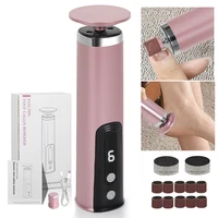 Outil de soin des pieds 2 en 1, outils électriques de soins des pieds et des mains, vernis et lisse, brillant des ongles des pieds, lime de pédicure électrique pour enlever les callosités 1