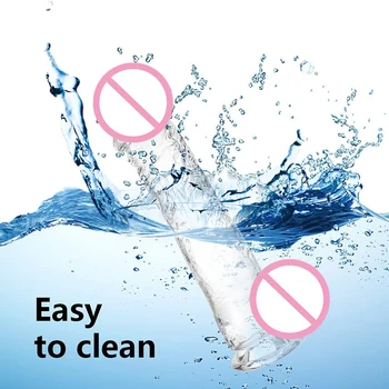 4 Size Realistic Strapon Dildos Suction Cup Huge Penis Jelly Silicagel Fake Dick Godemichets Sex Choop Toys For Woman Anal Plug 5