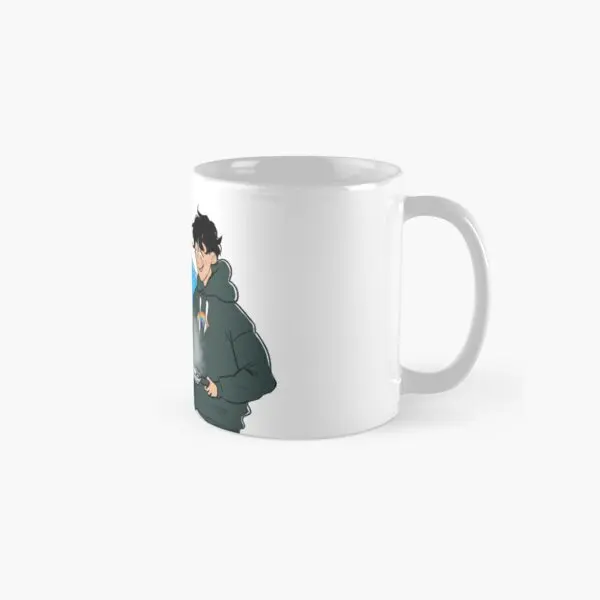 

Breakfast Classic Mug Image Drinkware Simple Tea Picture Design Printed Photo Cup Coffee Handle Round Gifts