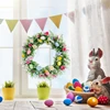 45m New Artificial Flower Front Door Wreath Tulip Lavender Winter Jasmine Wreath Wedding Home Decor 1