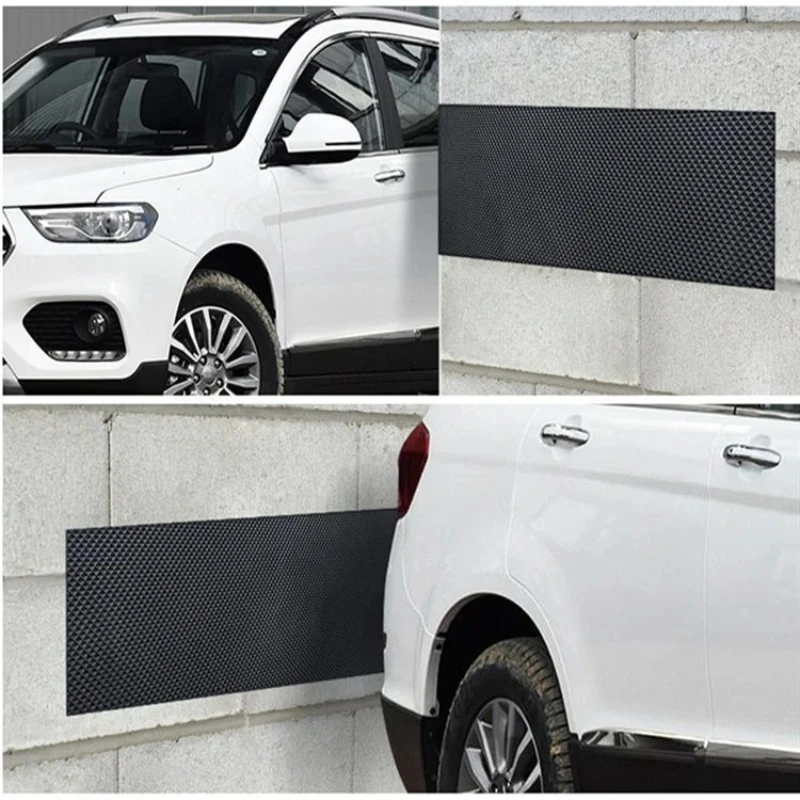200 X 20cm Car Door Protector Garage Rubber Car Styling Wall Guard Bumper Safety Parking Lip Bumper