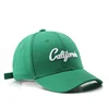 Embroidered Adjustable Green baseball cap Spring men Sports hat Breathable Cotton Trucker hat for Women travel sun hats 1