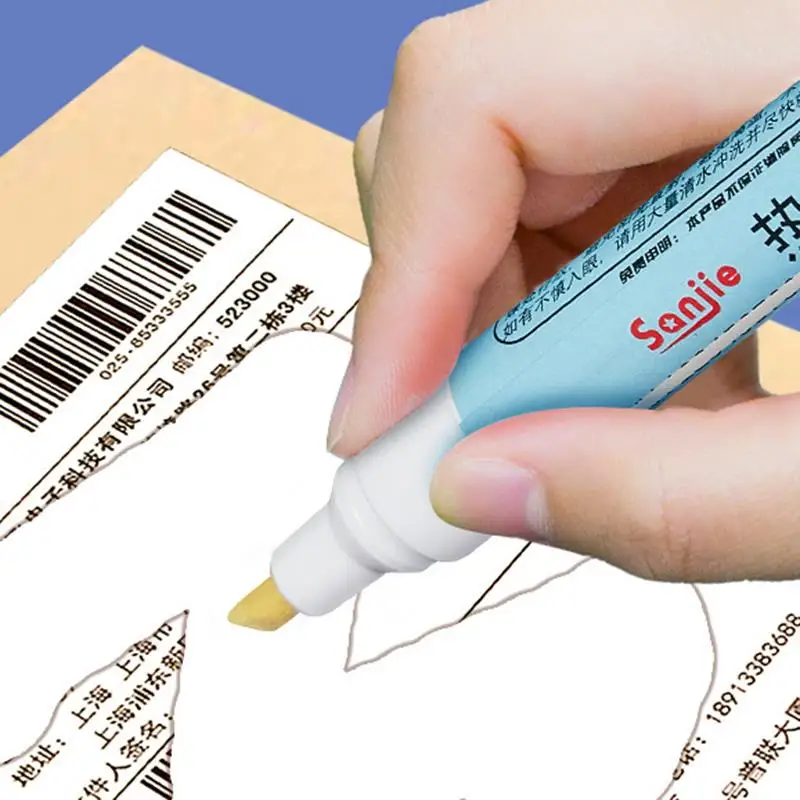 Thermal Paper Eraser Pen Parcel Label Data Correction Courier Shopping Bill Thermal Paper Eraser Pen Privacy Protection thermal paper eraser pen